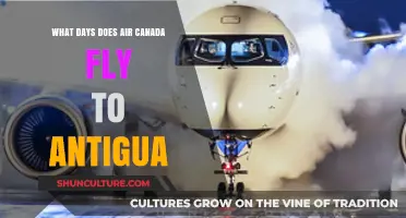 Air Canada's Antigua Flight Schedule: Days and Frequency Explained