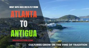 Delta's Atlanta to Antigua Flight Schedule: Days and Frequency