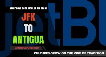 JetBlue JFK to Antigua: Flight Schedule and Travel Days