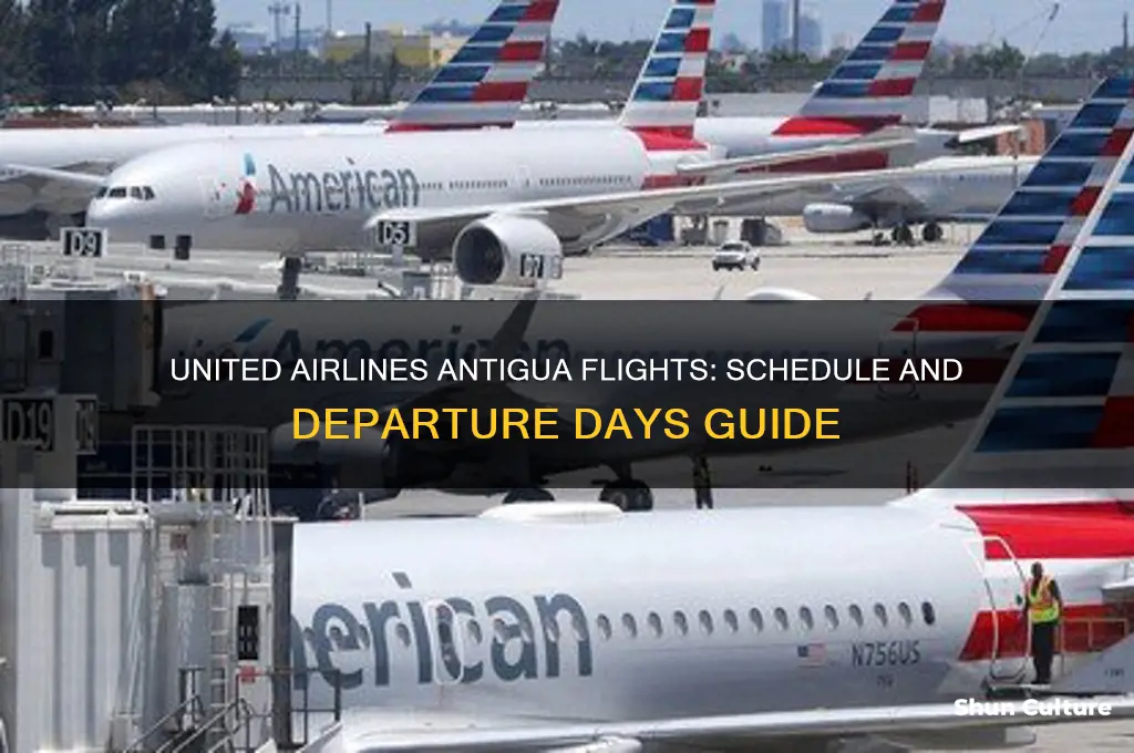 what days does united airlines fly to antigua