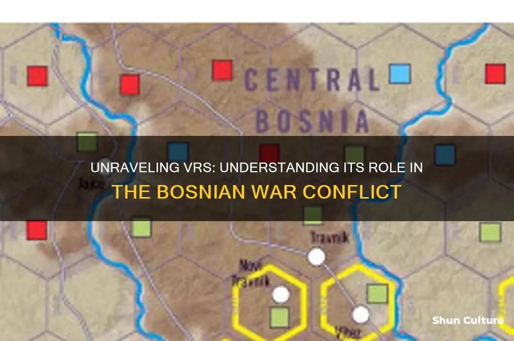 what deos vrs stand for in the bosnian war