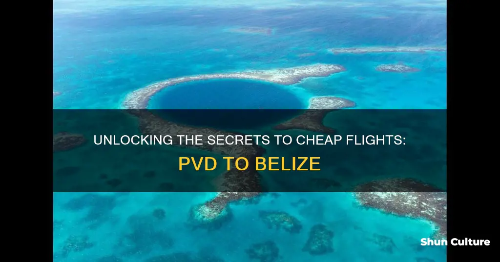 what destinations cheapest pvd to belize