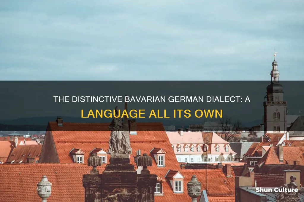 what dialect of german is spoken in bavaria