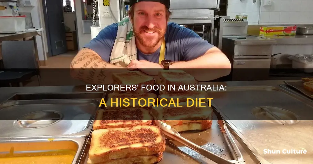 what did australian explorers eat