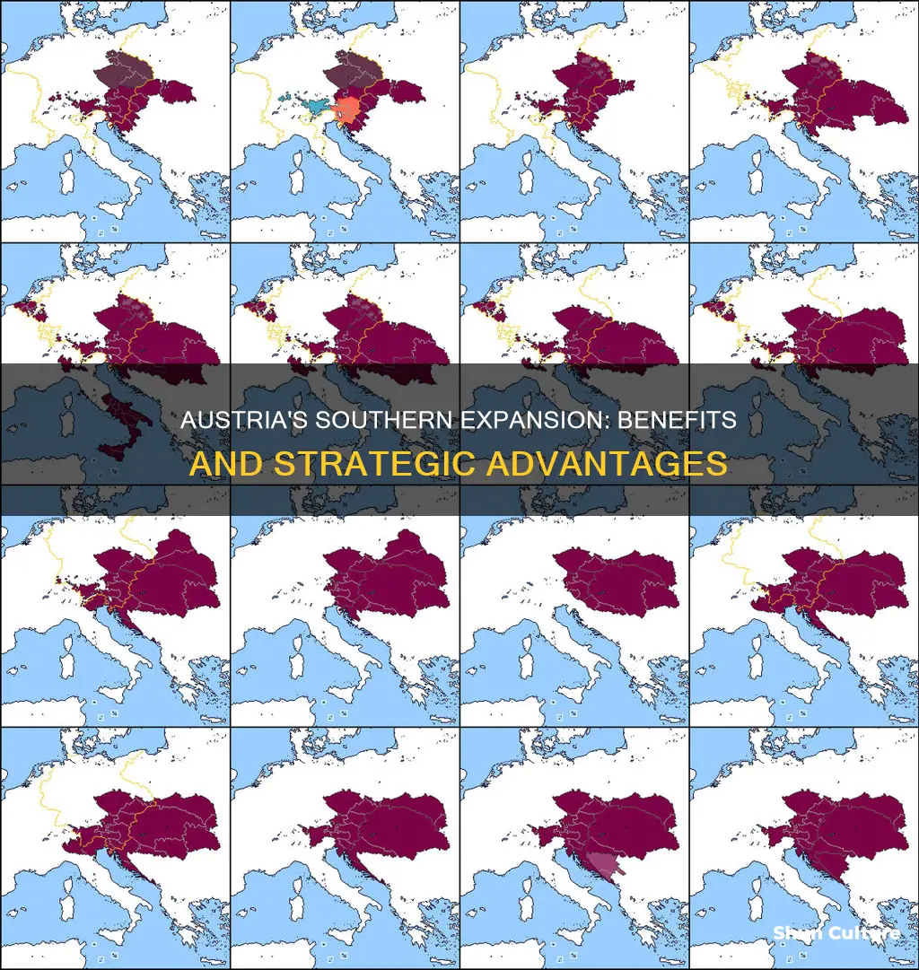 what did austria gain by expanding south