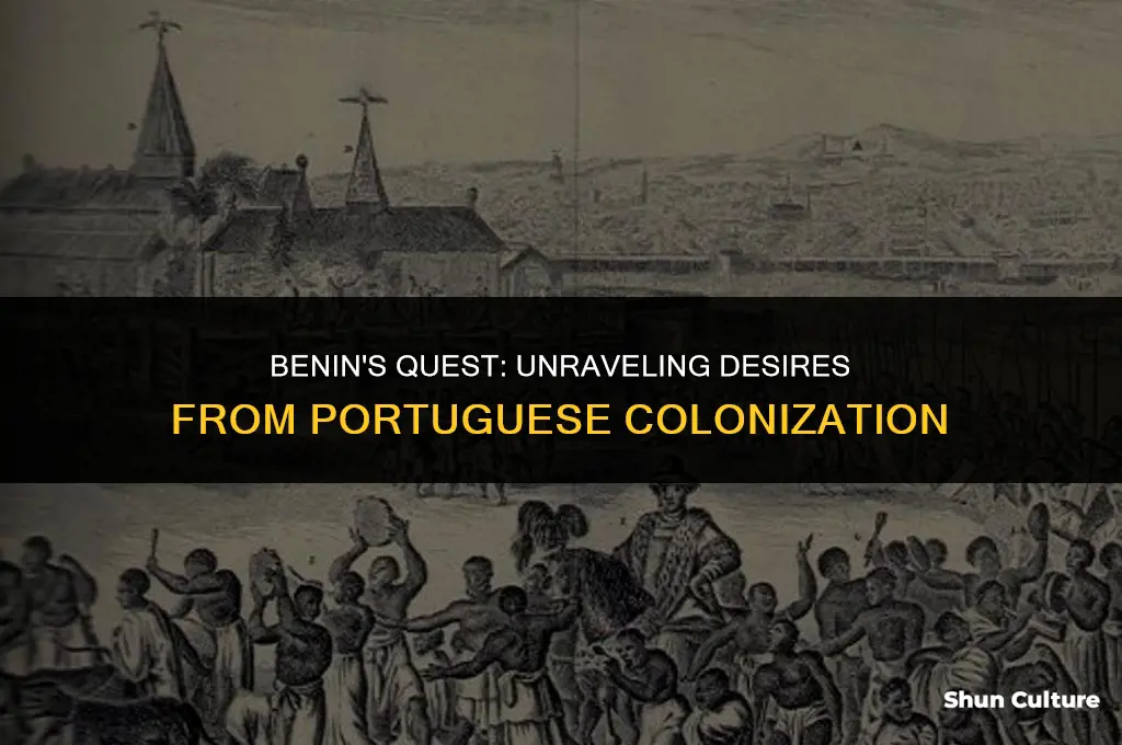 what did benin want from portuguese