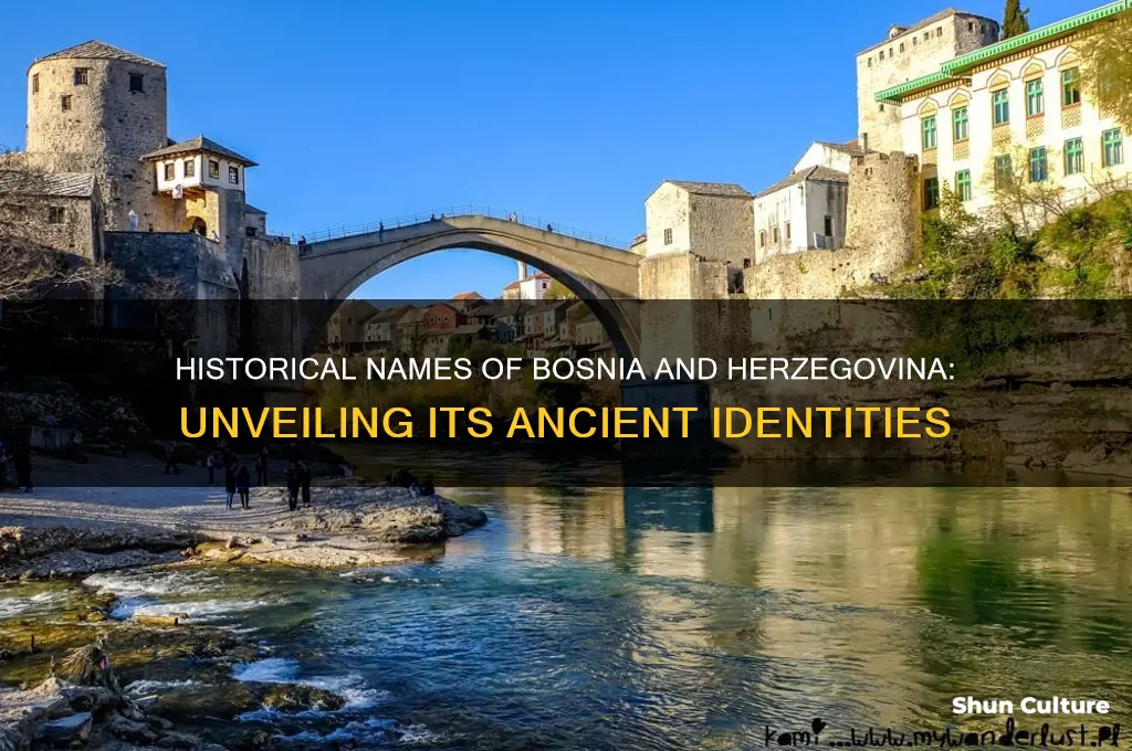 what did bosnia and herzegovina used to be called