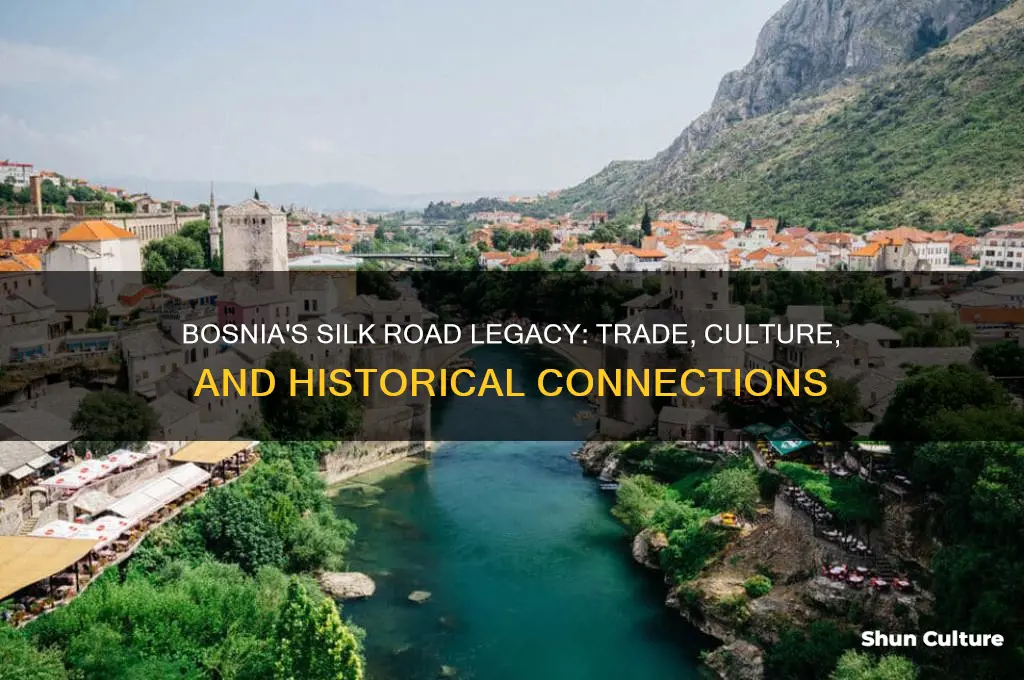 what did bosnia trade on the silk road