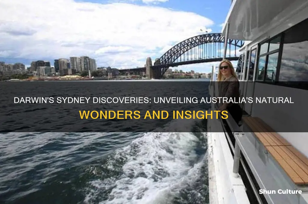 what did charles darwin find in sydney australia