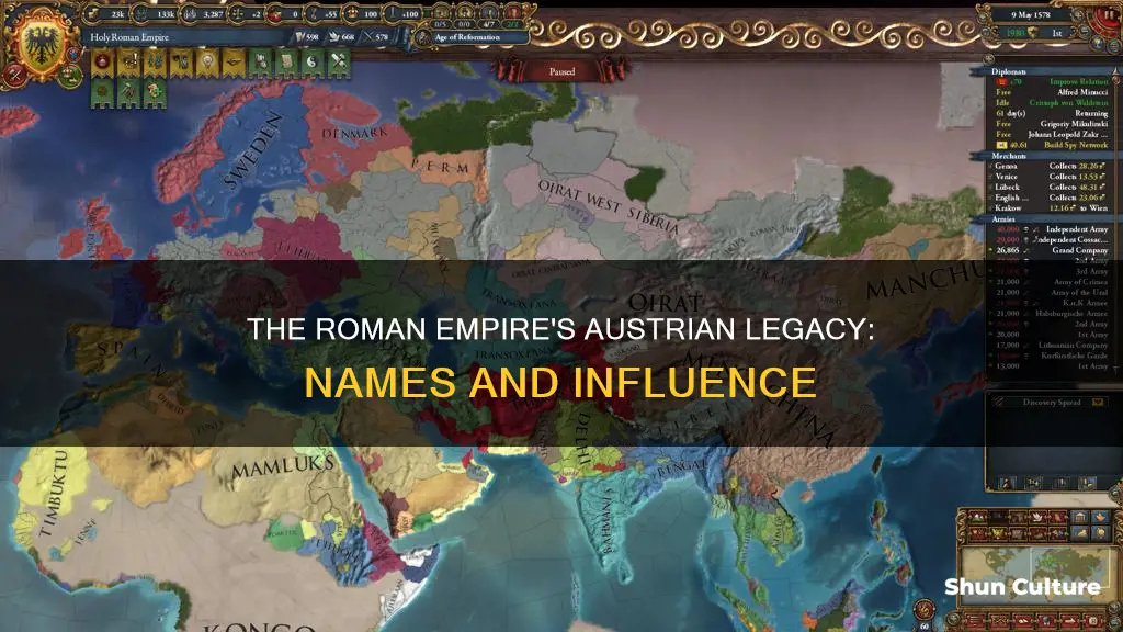 what did rome call austria