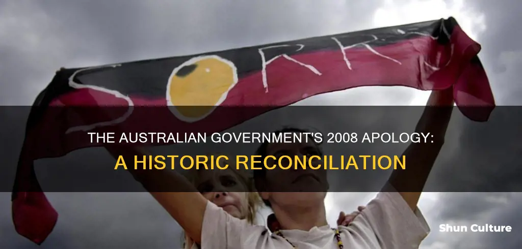 what did the australian government apologise for in 2008