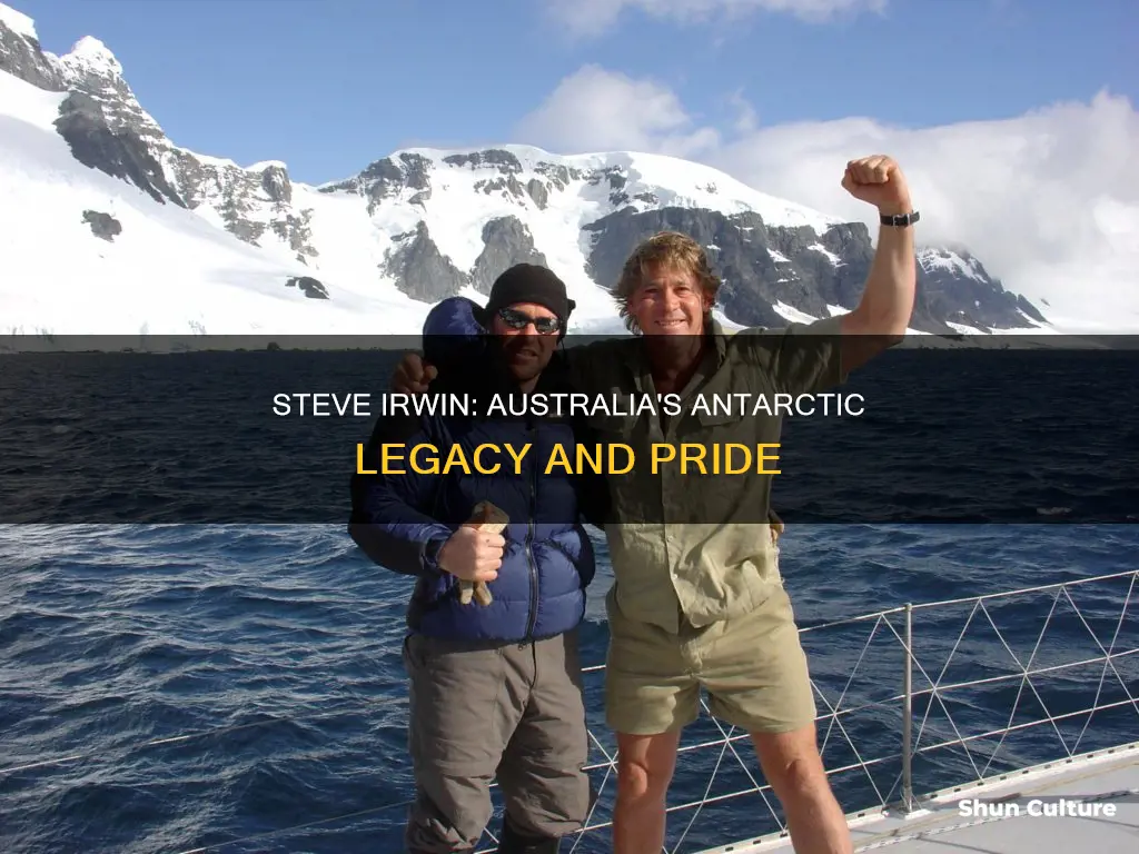 what did the australian government say about steve irwin antarctica