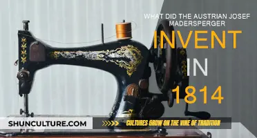 Josef Madersperger's 1814 Invention: Sewing Machine Pioneer