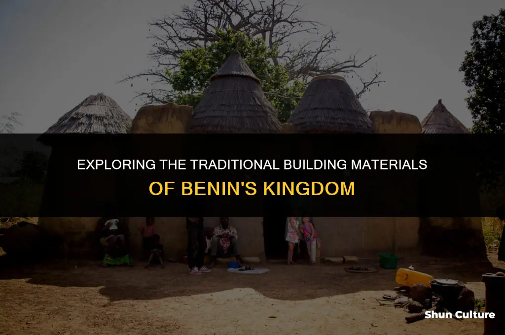 what did the kingdom of benin make houses out of