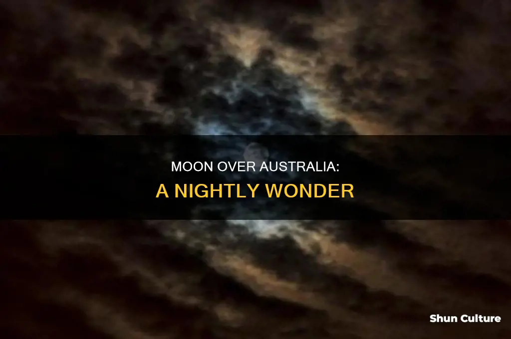 what did the moon look like last night australia