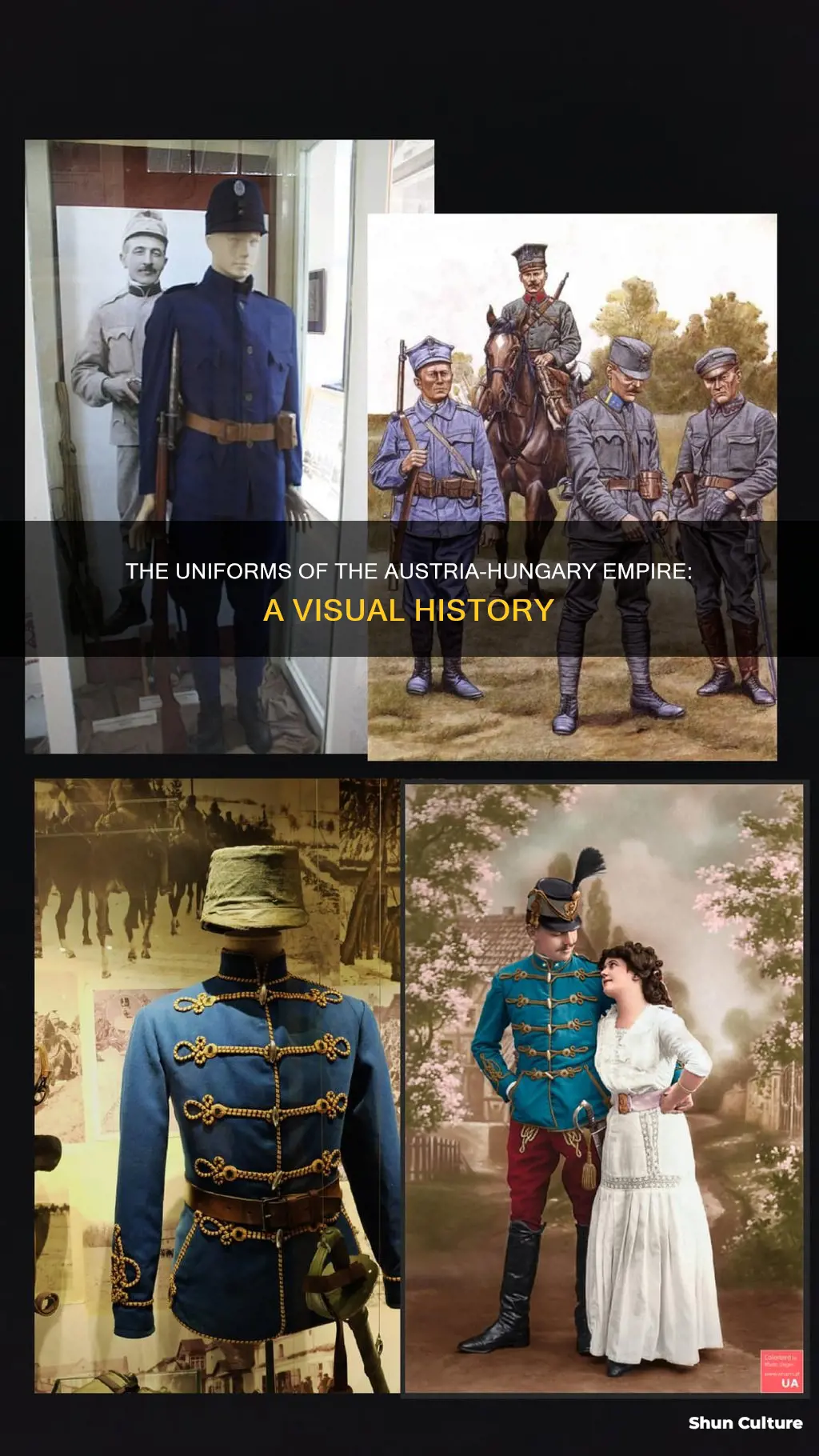 what did the uniform of the austria-hungary empire look like