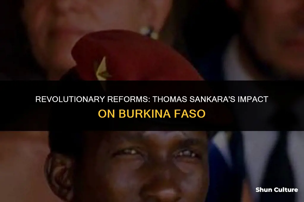 what did thomas sankara do for burkina faso