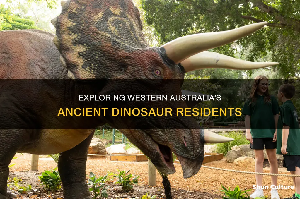 what dinosaurs lived in western australia