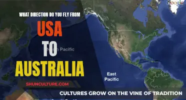 Flying Down Under: USA to Australia Flight Paths