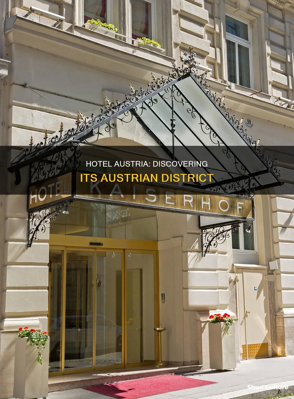 what district in austria is hotel austria in