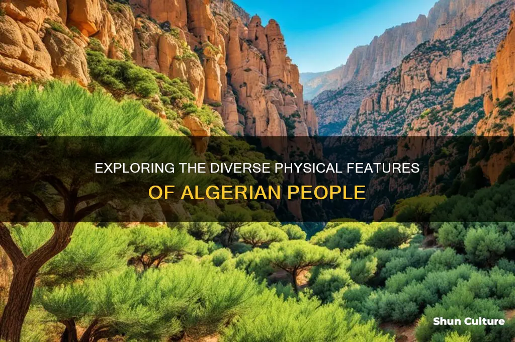 what do algerians look like