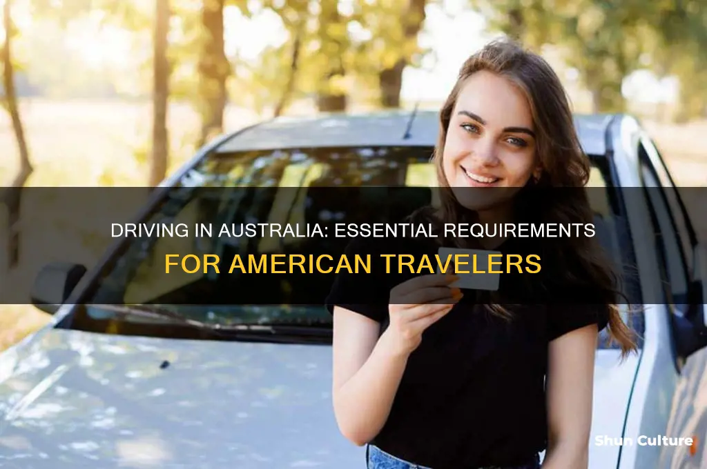 what do americans need to drive in australia