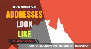 Australian Email Addresses: Format and Features