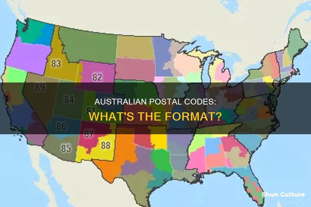 what do australia postal codes look like