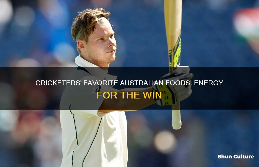 what do australian cricketers eat