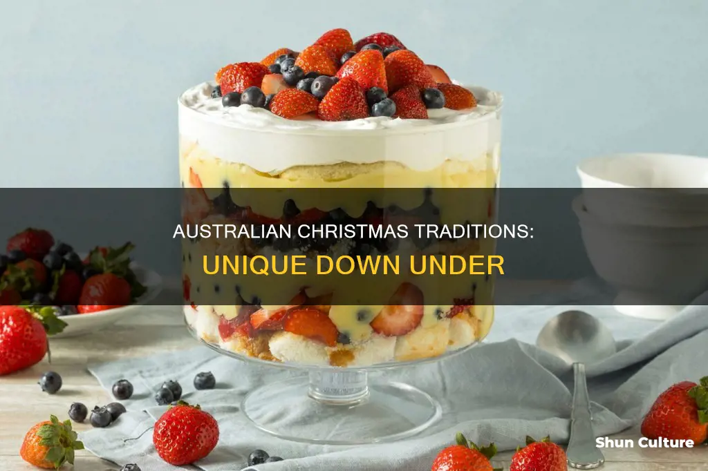 what do australian people do for christmas