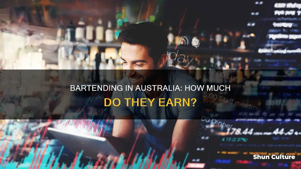what do bartenders make in australia