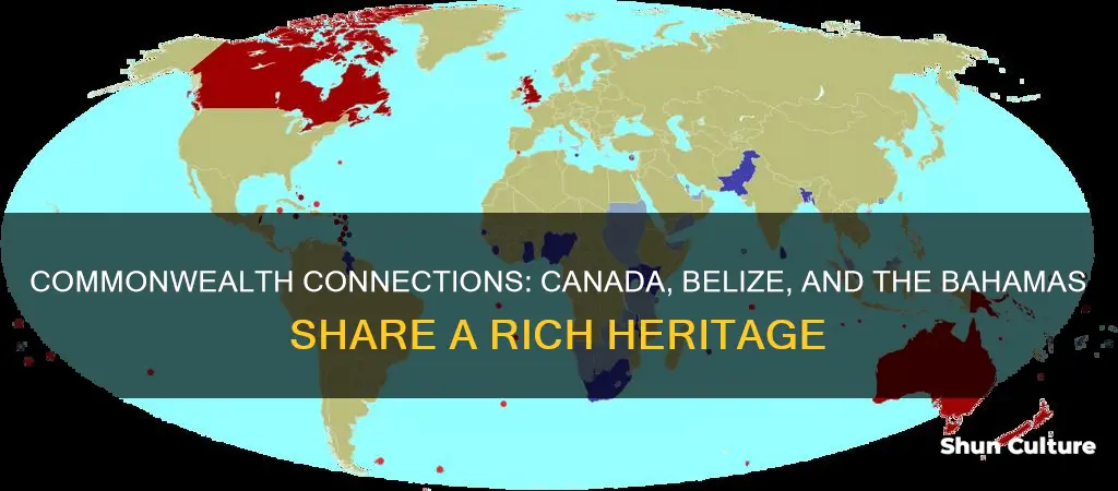 what do canada belize and the bahamas have in common