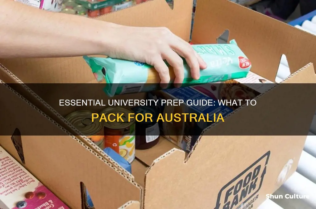 what do I need for university australia