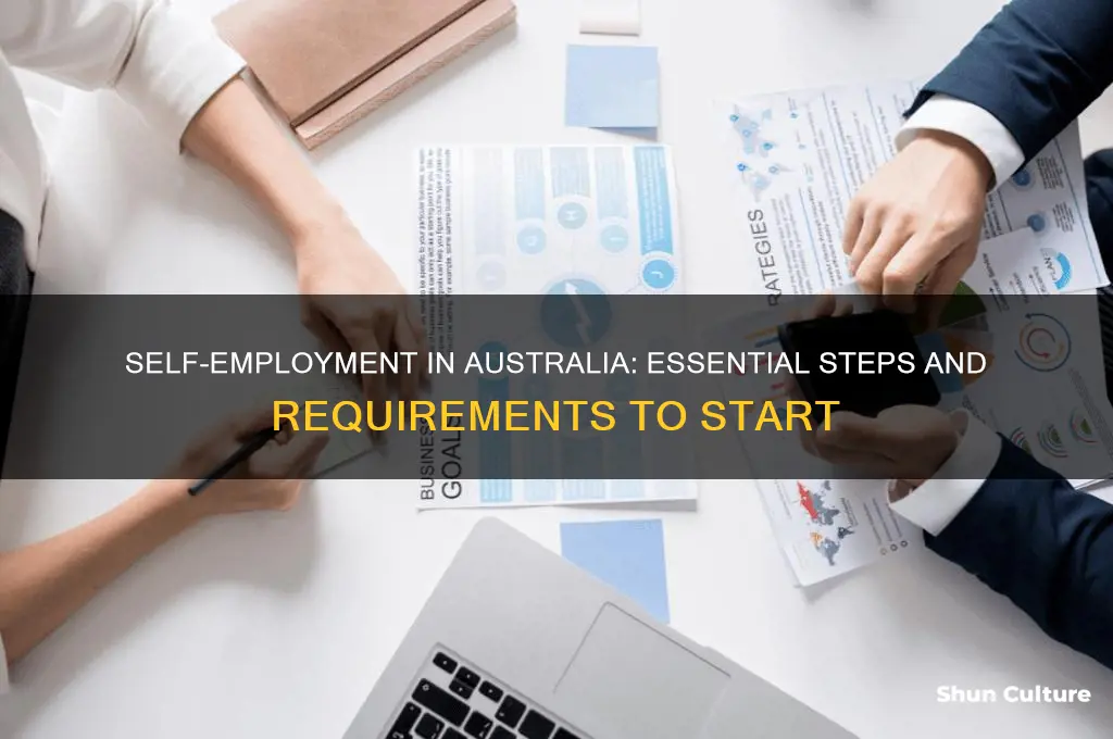 what do I need to be self employed in australia