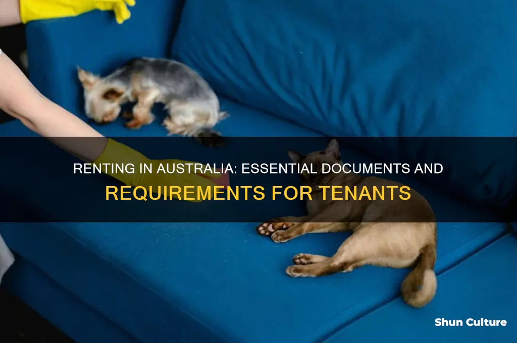 what do I need to rent a house in australia