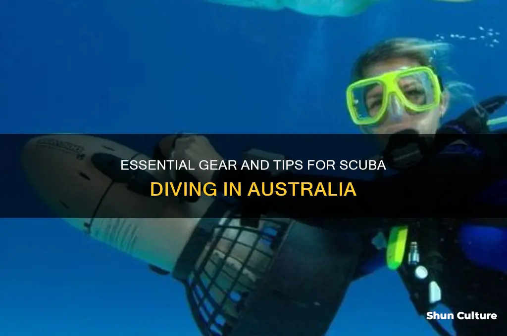 what do I need to scuba dive in australia