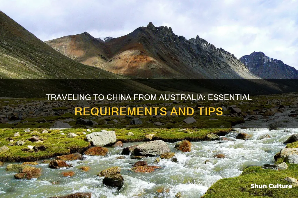 what do I need to travel to china from australia