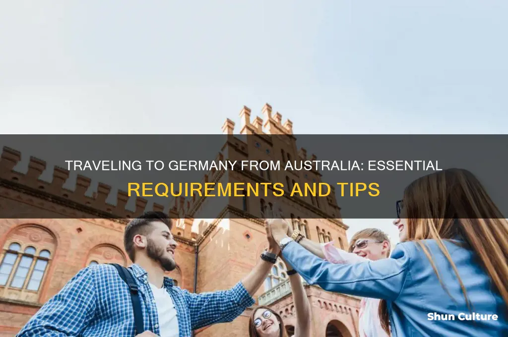 what do I need to travel to germany from australia