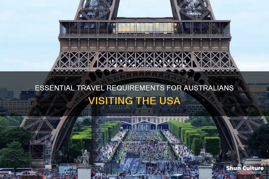 what do I need to visit usa from australia