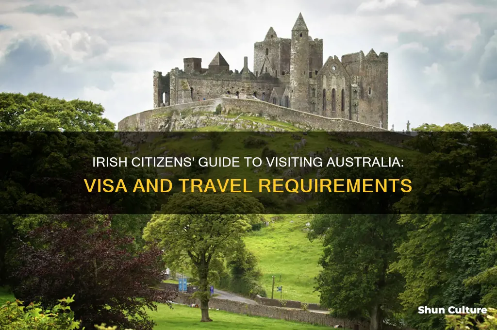 what do irish citizens need to visit australia