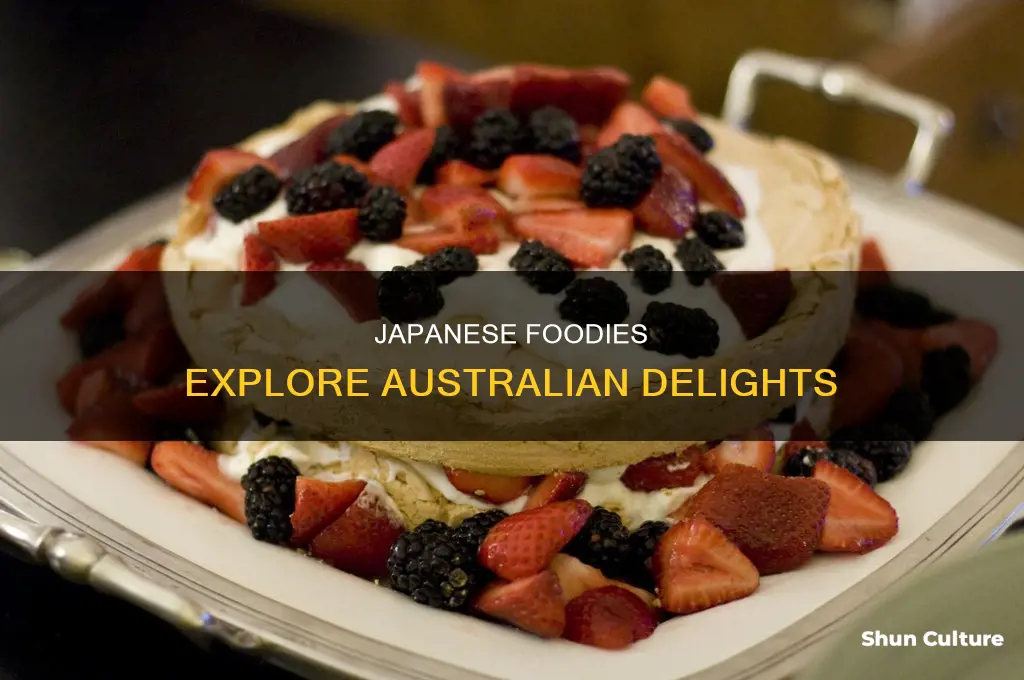 what do japanese like to eat in australia