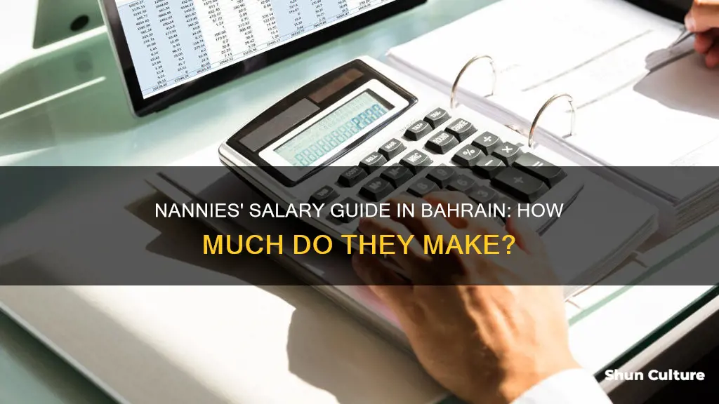 what do nannies make in bahrain