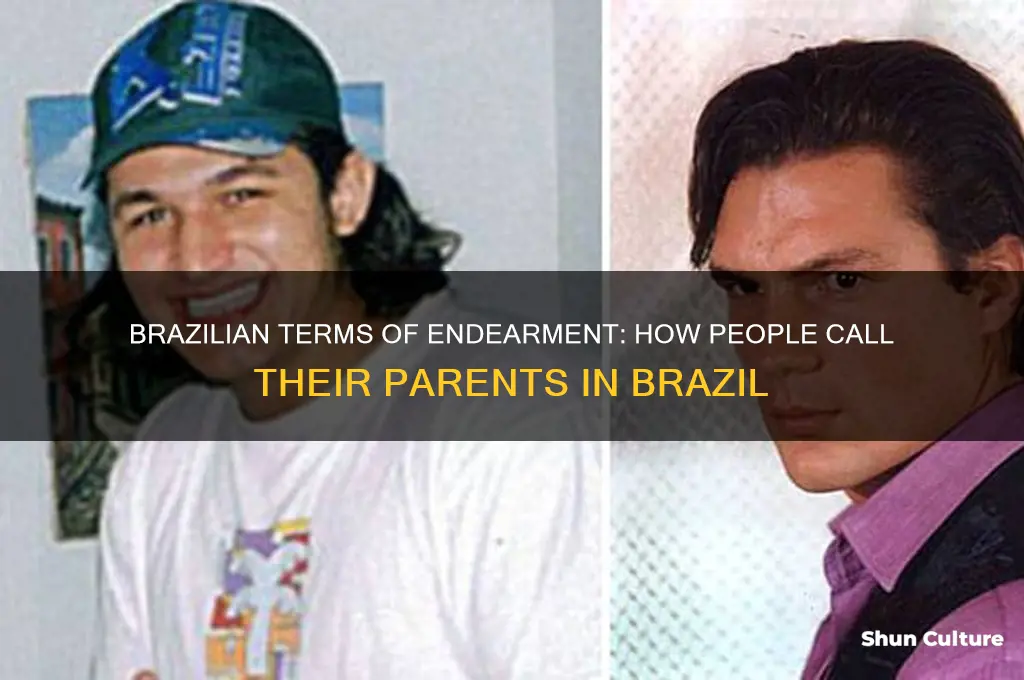 what do people call their parents in brazil