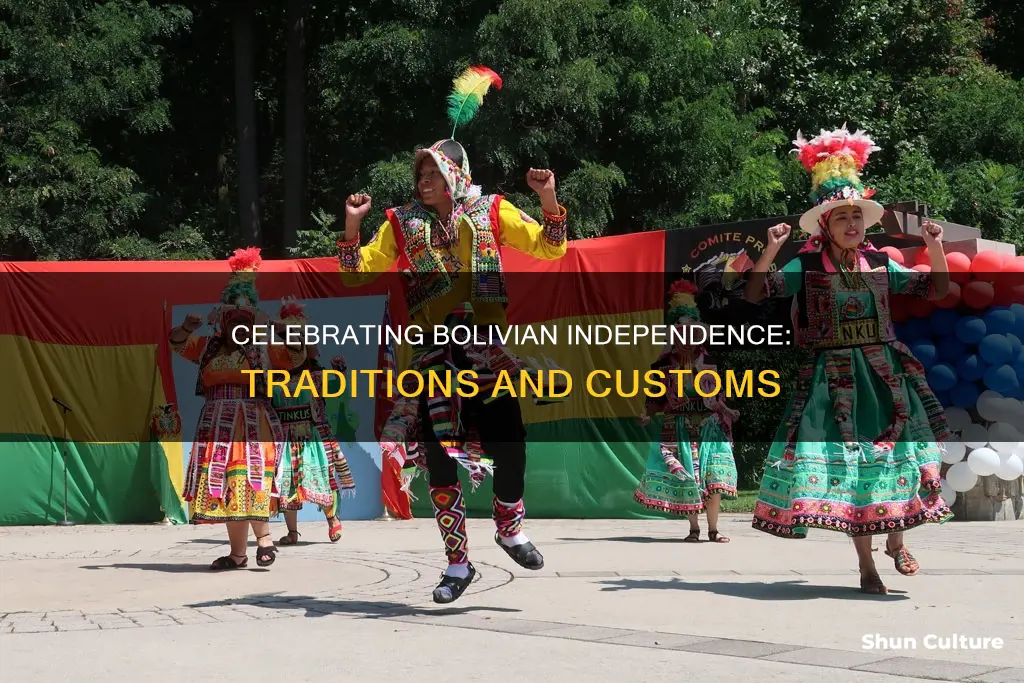 what do people do on bolivian independence day