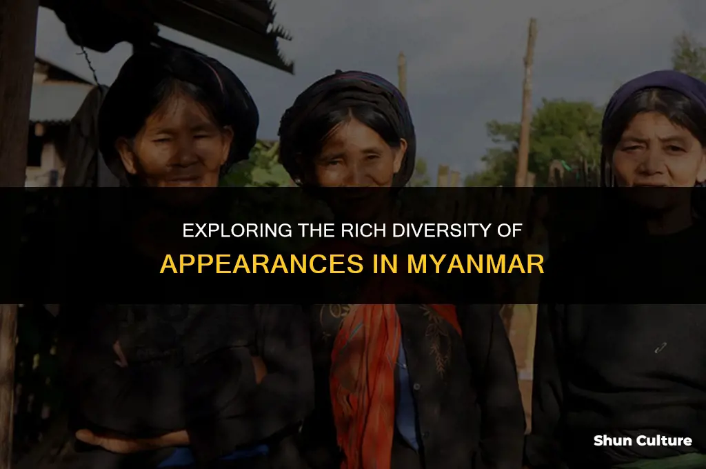 what do people from burma look like