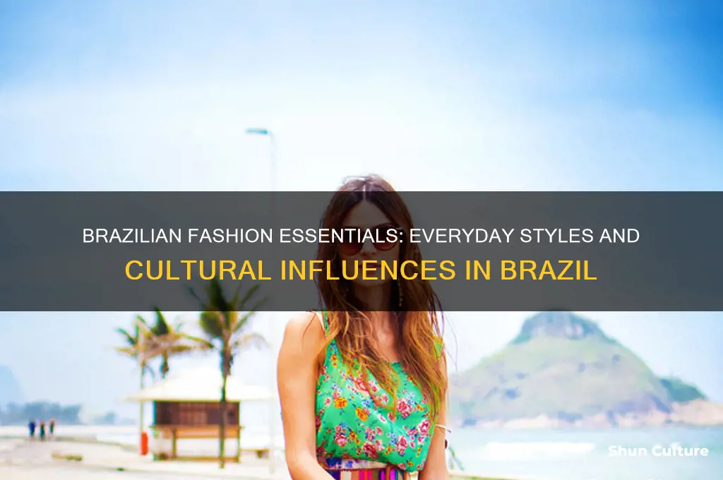 what do people in brazil wear