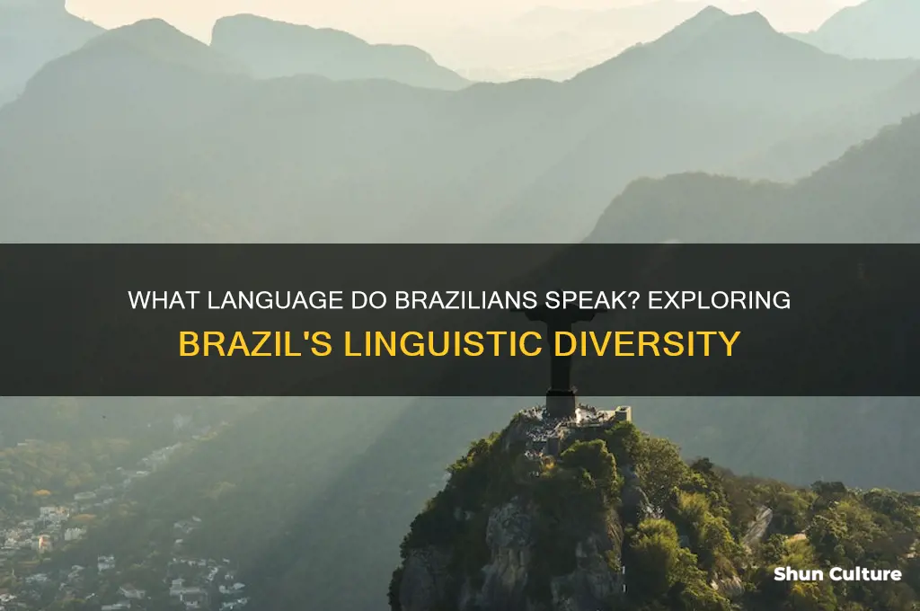 what do people speak in brazil