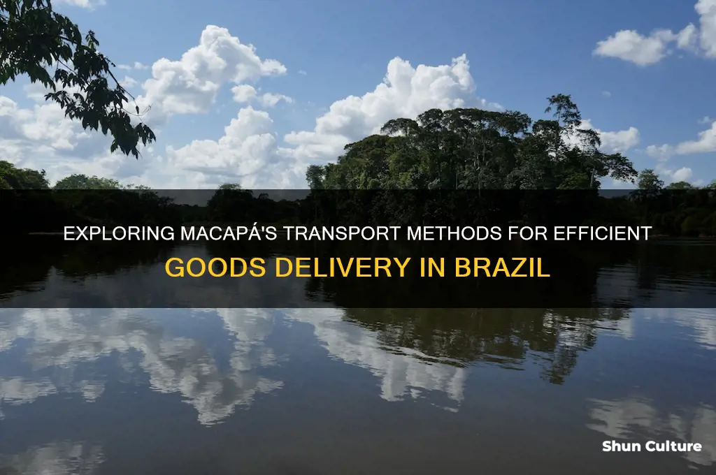 what do people use to transport goods in macapa brazil