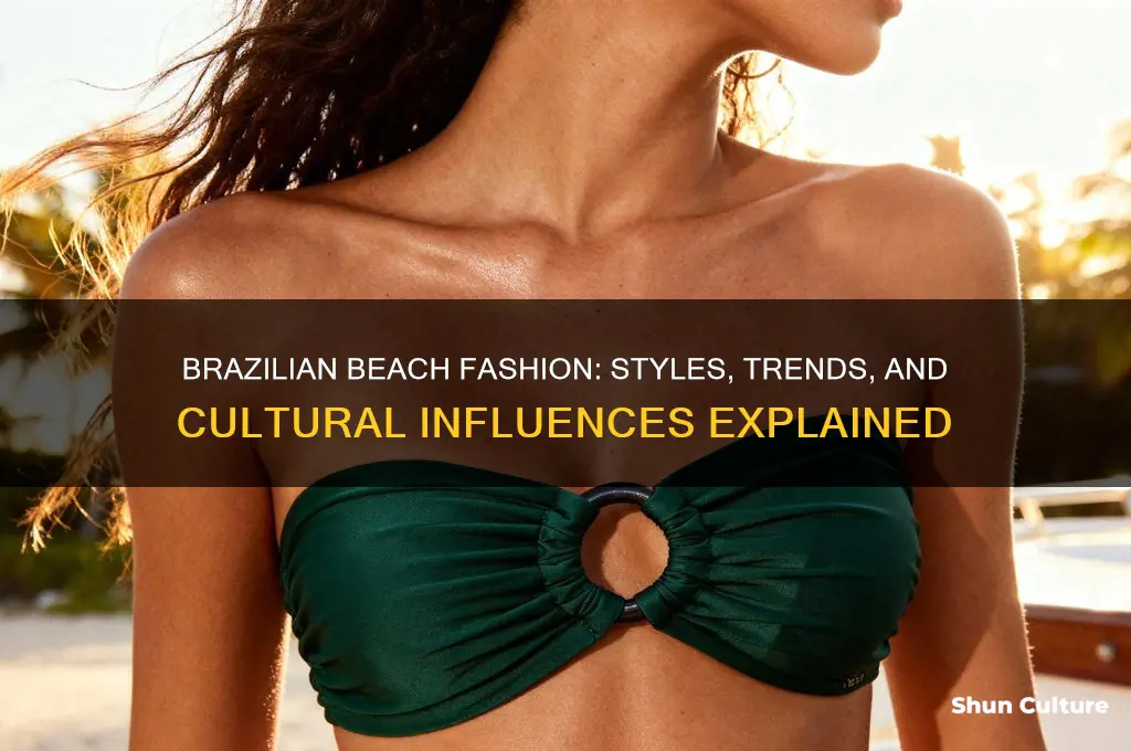 what do people wear on the beach in brazil