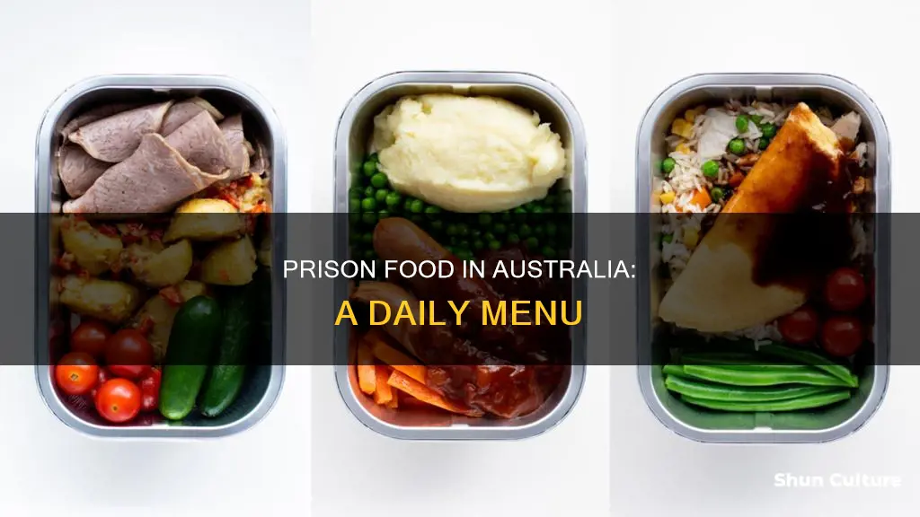 what do prisoners eat in australia